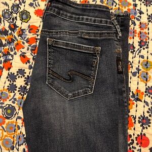 Silver Suki Slim Jeans Women's Boot Cut Jeans - Medium wash